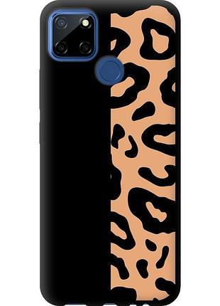 Чехол tpu на телефон realme c12 пятна леопарда "4269b-2240-58250"