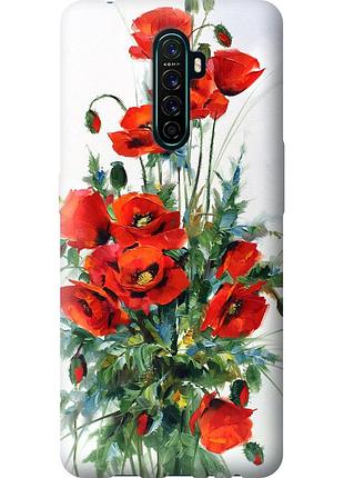Чохол силіконовий на телефон oppo reno ace маки "523u-1964-58250"