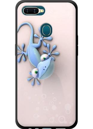 Чехол tpu на телефон oppo a12 геккончик "1094b-2557-58250"