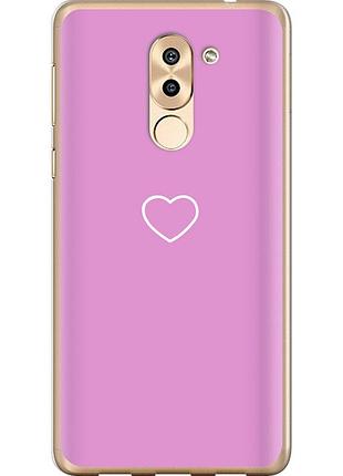 Чохол силіконовий на телефон huawei honor 6x серце 2 "4863u-460-58250"