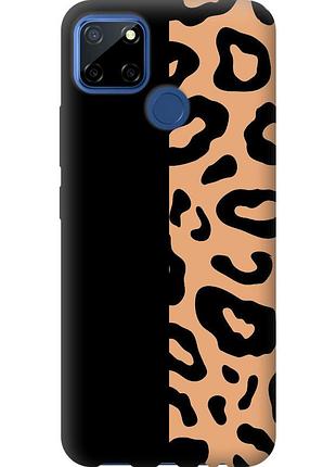 Чехол 2d пластиковый на телефон realme c12 пятна леопарда "4269t-2240-58250"