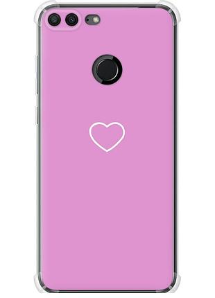 Чохол силіконовий протиударний с посиленими кутами на телефон huawei honor 9 lite серце 2 "4863sp-1359-58250"