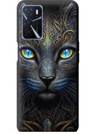 Чохол tpu на телефон oppo a54s кішка "5548b-3473-58250"