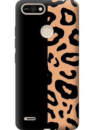 Чехол силиконовый на телефон tecno pop 2f b1f пятна леопарда "4269u-2391-58250"