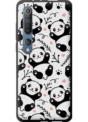 Чехол tpu на телефон xiaomi mi 10 панды "4318b-1860-58250"