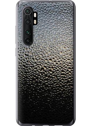 Чехол 2d пластиковый на телефон xiaomi mi note 10 lite мокрое стекло "245t-1937-58250"
