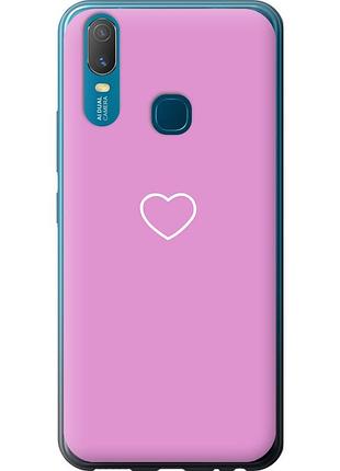 Чехол силиконовый на телефон vivo y11 сердце 2 "4863u-629-58250"