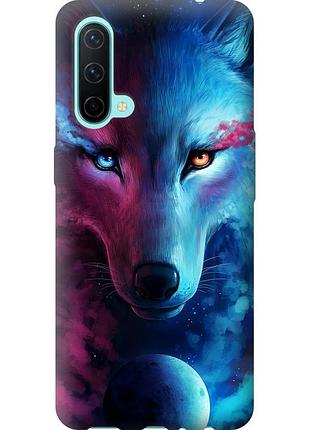 Чехол силиконовый на телефон oneplus nord ce арт-волк "3999u-2382-58250"