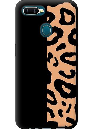 Чехол tpu на телефон oppo a12 пятна леопарда "4269b-2557-58250"