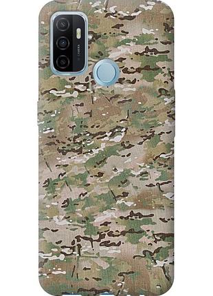 Чехол силиконовый на телефон oppo a53 камуфляж v5 "1201u-568-58250"