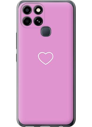 Чохол tpu на телефон infinix smart 6 серце 2 "4863b-2758-58250"