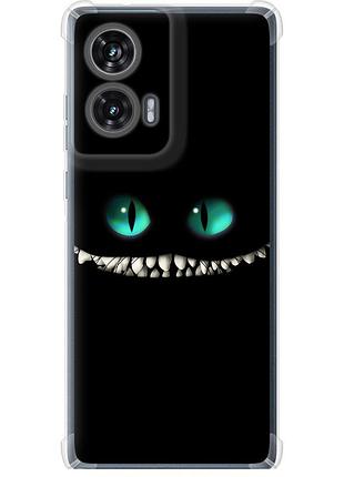 Чохол силіконовий протиударний с посиленими кутами на телефон motorola edge 50 fusion чеширський кіт "689sp-3748-58250"
