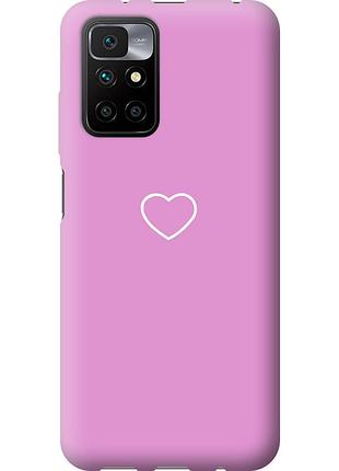 Чохол силіконовий на телефон xiaomi redmi 10 серце 2 "4863u-2488-58250"