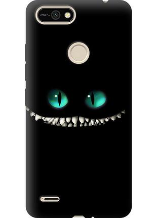 Чохол силіконовий на телефон tecno pop 2f b1f чеширський кіт "689u-2391-58250"