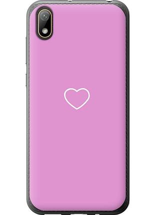 Чохол 2d пластиковий на телефон huawei y5 2019 серце 2 "4863t-1695-58250"