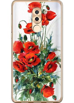 Чохол силіконовий на телефон huawei mate 9 lite маки "523u-474-58250"