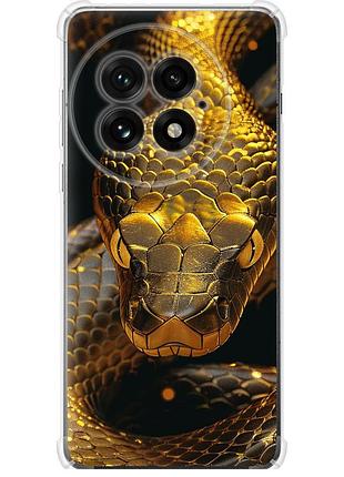 Чохол tpu на телефон oneplus 13 5g golden snake "6072b-3875-58250"