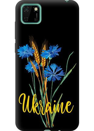 Чохол tpu патріотичний на телефон huawei y5p ukraine v2 "5445b-1936-58250"