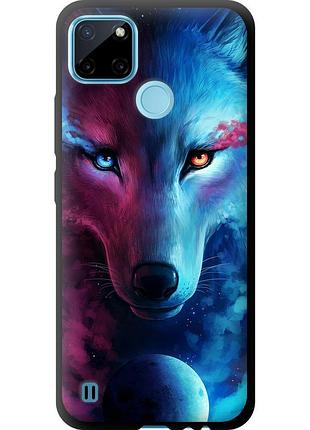 Чехол tpu на телефон realme c25y арт-волк "3999b-2553-58250"