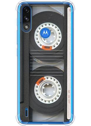 Чохол силіконовий протиударний с посиленими кутами на телефон motorola e7 power касета "876sp-2284-58250"