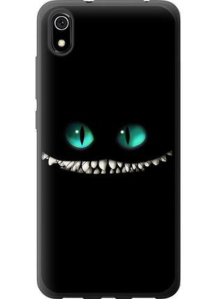Чохол 2d пластиковий на телефон xiaomi redmi 7a чеширський кіт "689t-1716-58250"