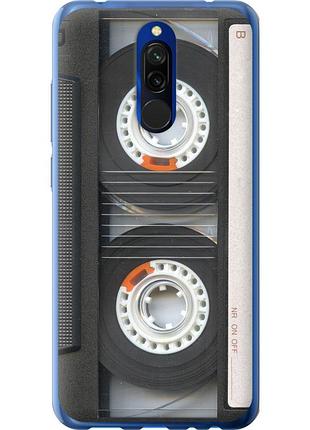 Чохол силіконовий на телефон xiaomi redmi 8 касета "876u-1806-58250"