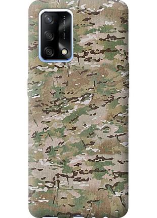 Чохол силіконовий на телефон oppo a74 камуфляж v5 "1201u-2305-58250"