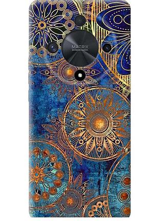 Чохол силіконовий на телефон huawei honor x9b 5g золотий візерунок "678u-3787-58250"