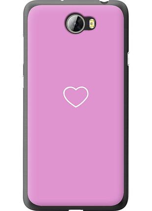Чохол 2d пластиковий на телефон huawei y5 ii серце 2 "4863t-496-58250"