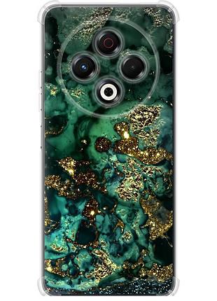 Чохол силіконовий протиударний с посиленими кутами на телефон tecno spark 30 4g мармур золото багатство "5419sp-3894-58250"
