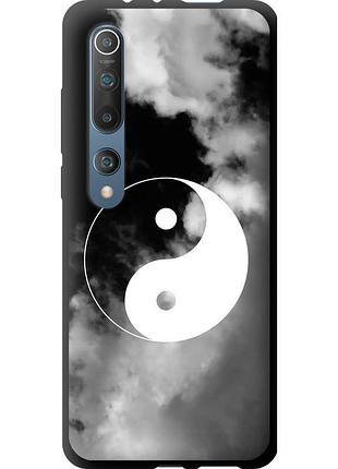 Чехол tpu на телефон xiaomi mi 10 инь и янь "4389b-1860-58250"