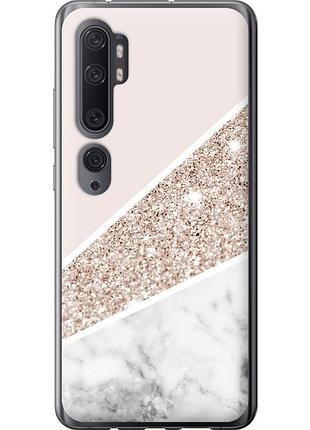 Чохол силіконовий на телефон xiaomi mi note 10 пастельний мармур "4342u-1820-58250"