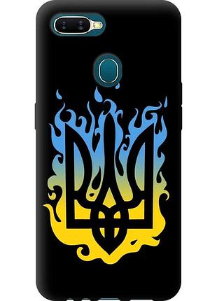 Чехол tpu патриотический на телефон oppo a12 герб v1 "5258b-2557-58250"