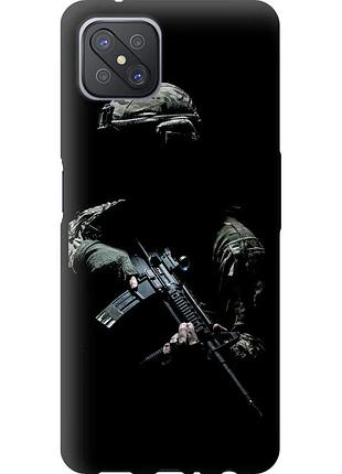 Чехол tpu патриотический на телефон oppo a92s защитник v3 "5226b-1926-58250"