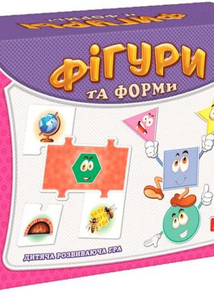 Розвиваючі пазли "фігури" artos