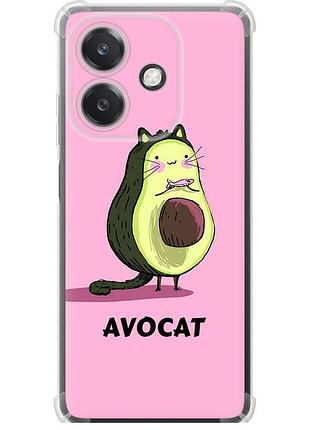 Чехол силикон с усиленными углами на телефон oppo a3 4g avocat "4270sp-3846-58250"
