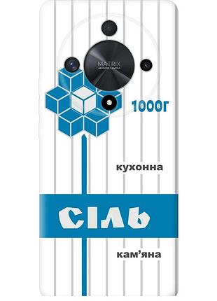 Чохол силіконовий на телефон huawei honor magic6 lite сіль ua "5625u-3685-58250"