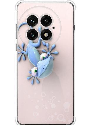 Чехол силикон с усиленными углами на телефон oneplus 13 5g геккончик "1094sp-3875-58250"
