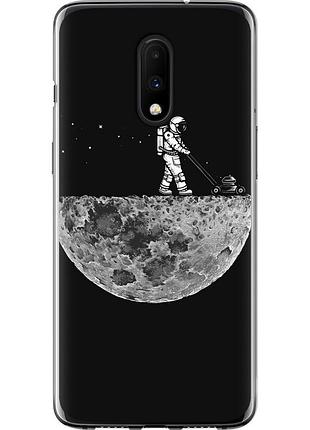 Чехол силиконовый на телефон oneplus 7 moon in dark "4176u-1740-58250"