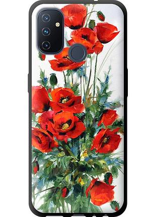 Чехол tpu на телефон oneplus nord n100 маки "523b-2130-58250"