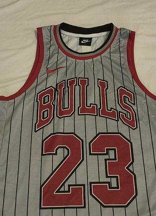 Vintage - nike nba chicago bulls michael jordan no23 - сезон 1995-96 - баскетбольная майка -l