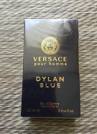 Туалетна вода dylan blue 100 мл versace