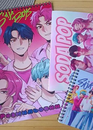 Набор saja boys kpop demon hunters з 3 предметов (27881)