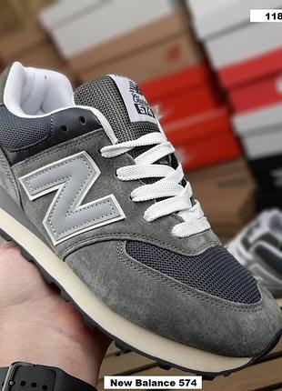 Balance 574 серые зеленый задник