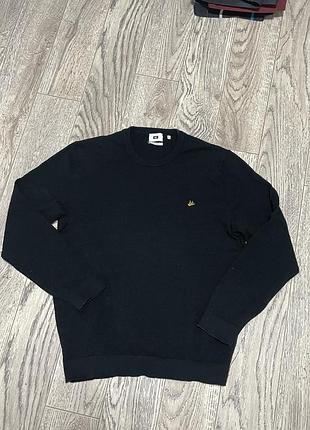 Чоловічий світшот we fashion чорний текстурний