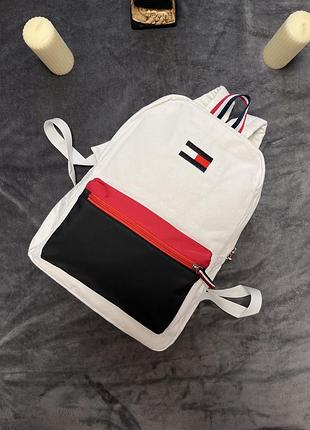 Рюкзак tommy hilfiger‼️ томми хилфигер рюкзак / унисекс школьный рюкзак