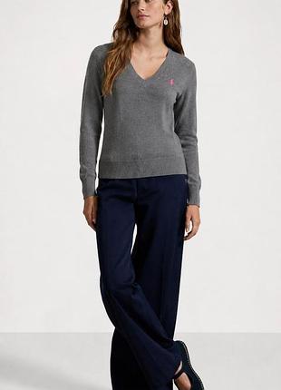 Вінтажний жіночий светр y2k 100% вовна ralph lauren sport джемпер пуловер