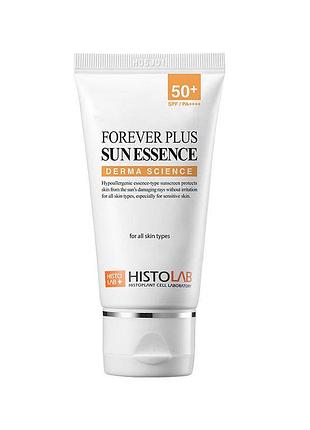 Солнцезащитная эссенция для лица histolab forever plus sun essence spf50+ / pa++++50 мл
