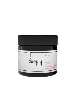 Глибоковідновлююча маска для волосся з протеїнами deeply protein restoring hair mask 3
