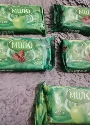 Лот туалетного мила, 5 штук